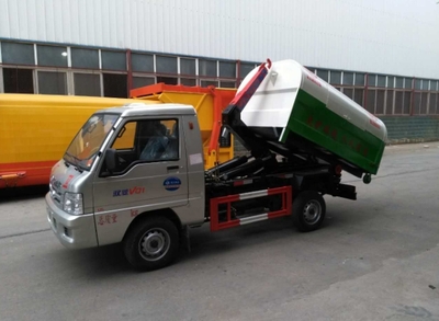 3. Hook arm garbage truck, FOTON chassis