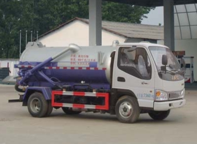 4. Suction sewage, 5m3, JAC chassis