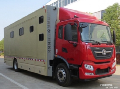 3. Work train with camp vehicle, 12-24 persons, SITRAK chassis