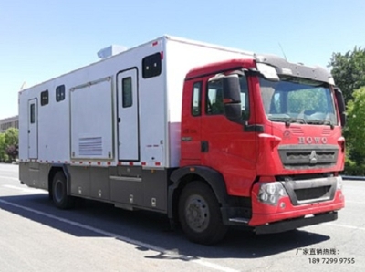 5. Mobile Lavatory cart, Howo chassis