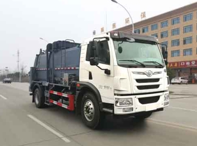 6. Kitchen garbage truck, 5m3, FAW chassis