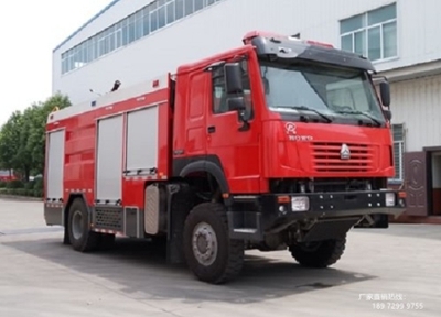 4. Water tanker, 6ton water, HOWO chassis