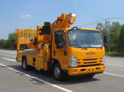 3. 32m lift, ISUZU chassis
